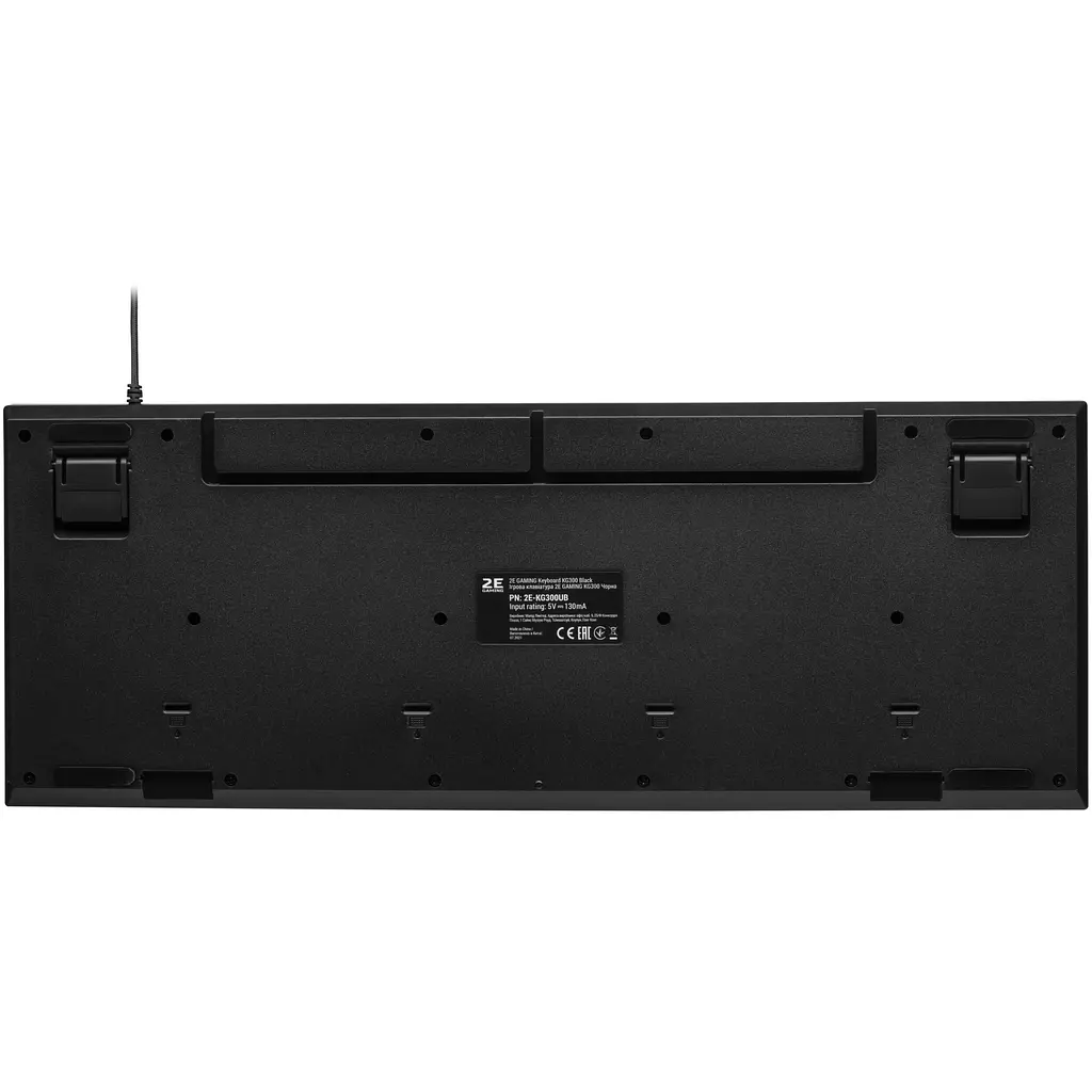 Клавіатура ігрова 2E Gaming KG300 з підсвіткою black (2E-KG300UB) - фото 6