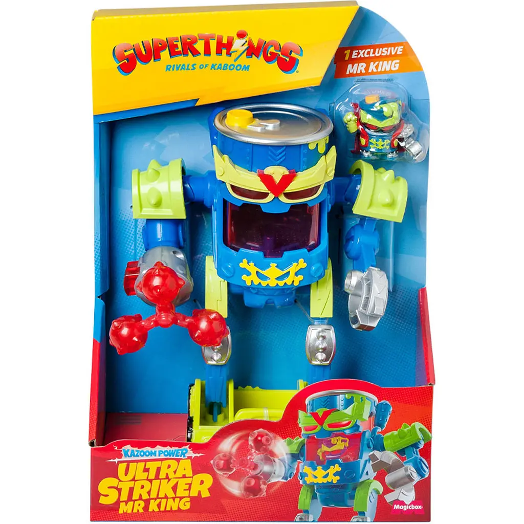 Игровой набор SuperThings Kazoom Power Ultra Striker Mr King (PSTSP116IN250) - фото 7