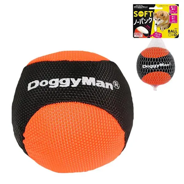 М'яч DoggyMan Soft Ball M для собак, Ø8 см, з наповнювачем EVA і поліестером