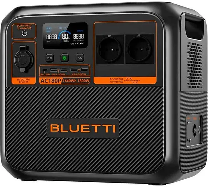 Зарядна станція Bluetti AC180P 1800W 1440Wh - фото 4
