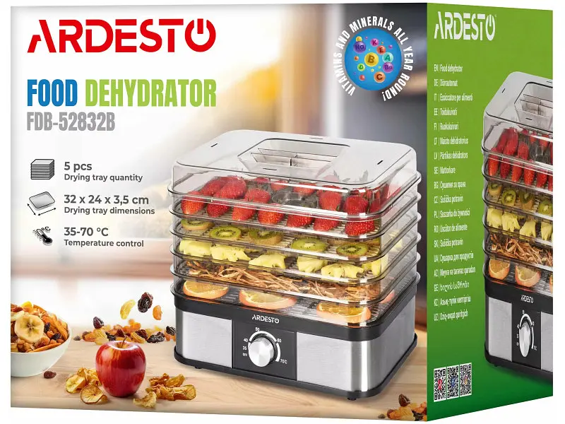 Сушка Ardesto FDB-52832B - фото 6