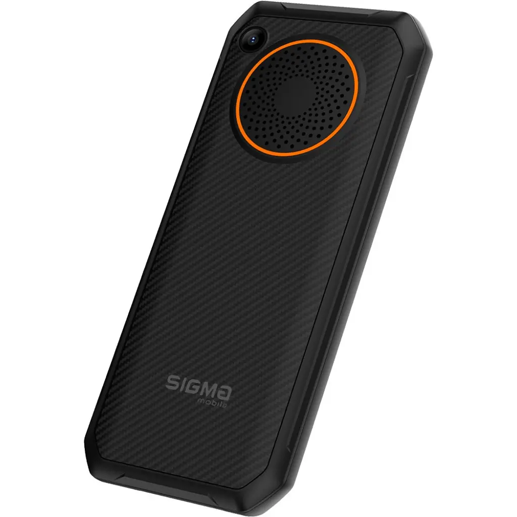 Мобильный телефон Sigma X-style 310 Force Type-C Black Orange (4827798855126) - фото 4