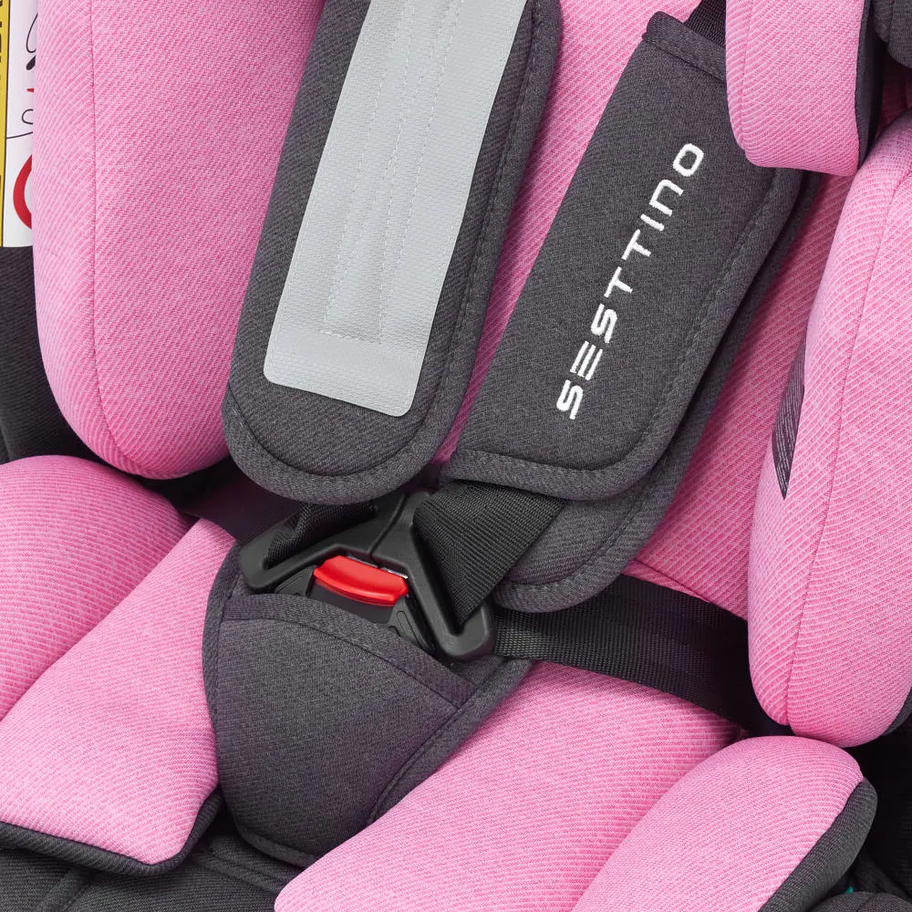 Автокресло Sesttino Secure Pro 0-36 кг Pink - фото 10