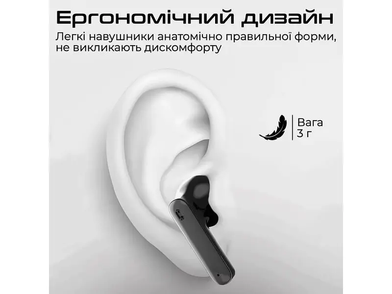 Навушники TWS HiFuture ColorBuds2 Black - фото 4