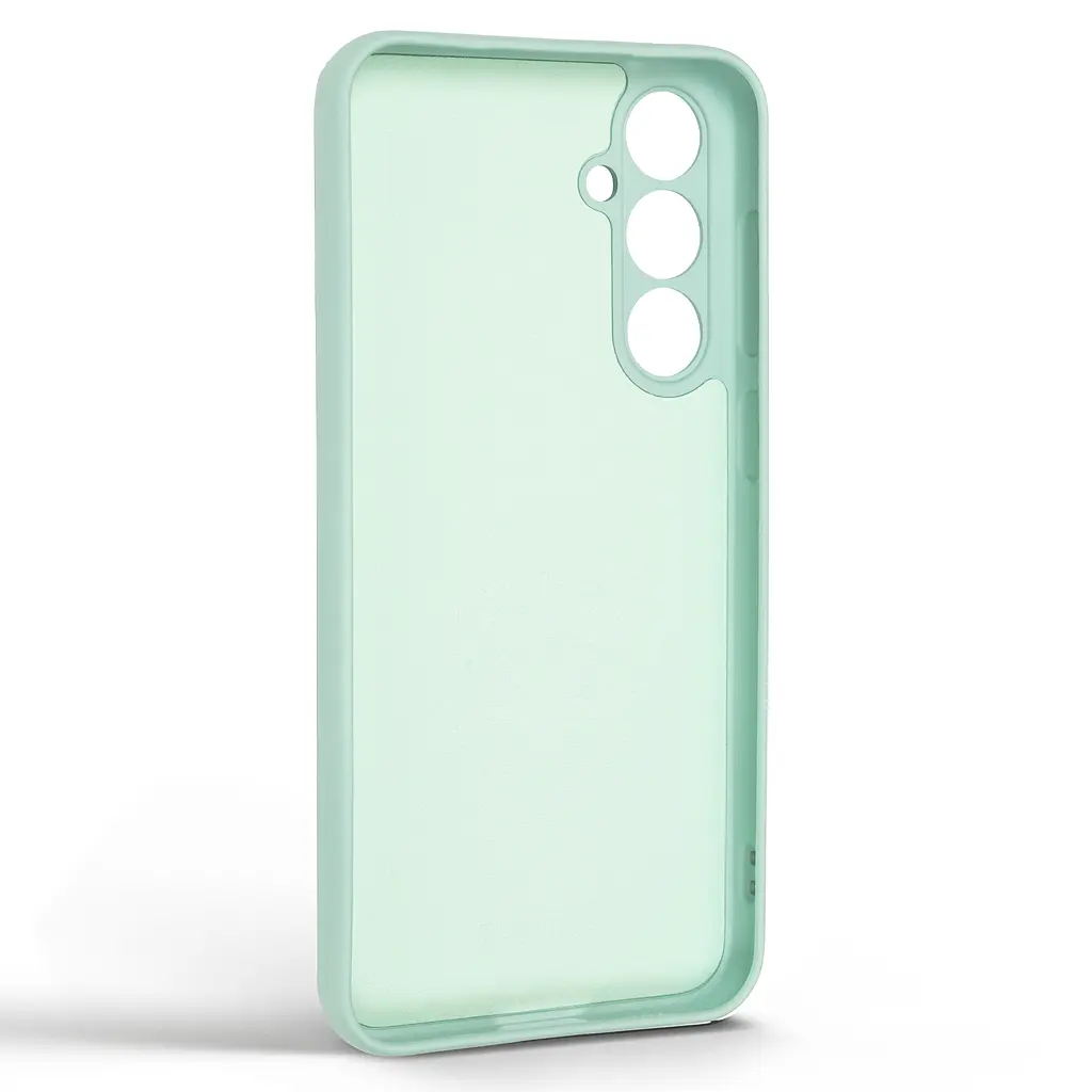 Силиконовый чехол для Samsung Galaxy S23 FE 5G (SM-S711), Icon Ring, зеленый, панель-накладка, с кольцом-подставкой на 360°, противоударный, возможность использования магнитных держателей, ArmorStandart (ARM72790) - фото 2