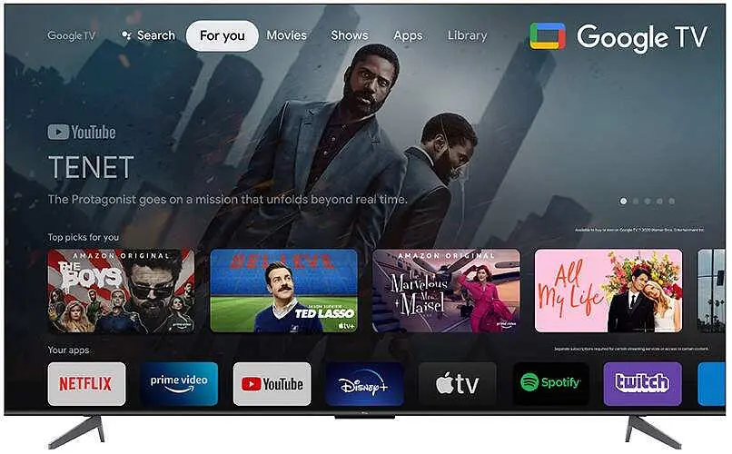 Телевізор TCL 75C645 - фото 6