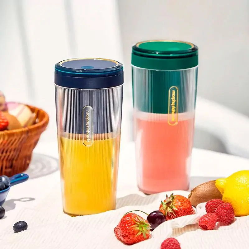 Фітнес-блендер Morphy Richards Portable Juice Cup Blue (MR9800) [66259] - фото 5