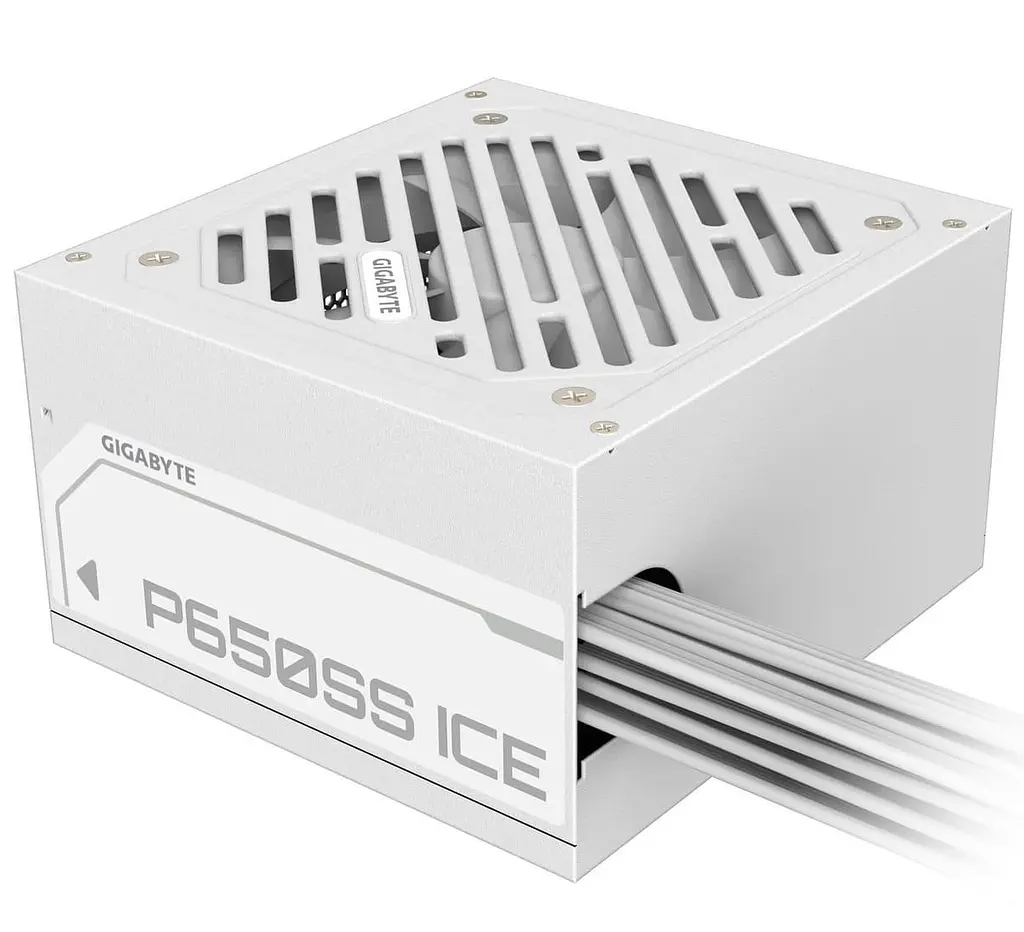 Блок живлення GIGABYTE GP-P650SS ICE 650W 80+ Silver (GP-P650SS ICE) White - фото 2