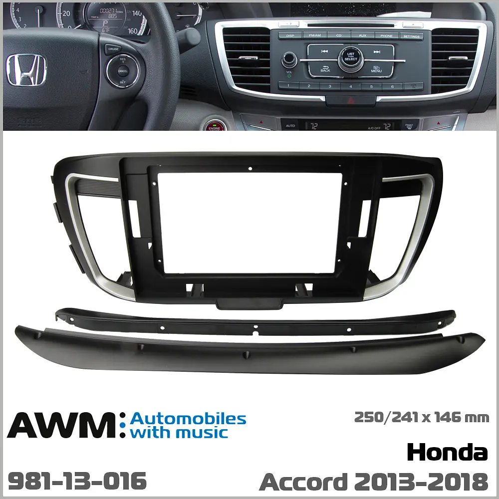 Переходная рамка Honda Accord AWM 981-13-016 - фото 4