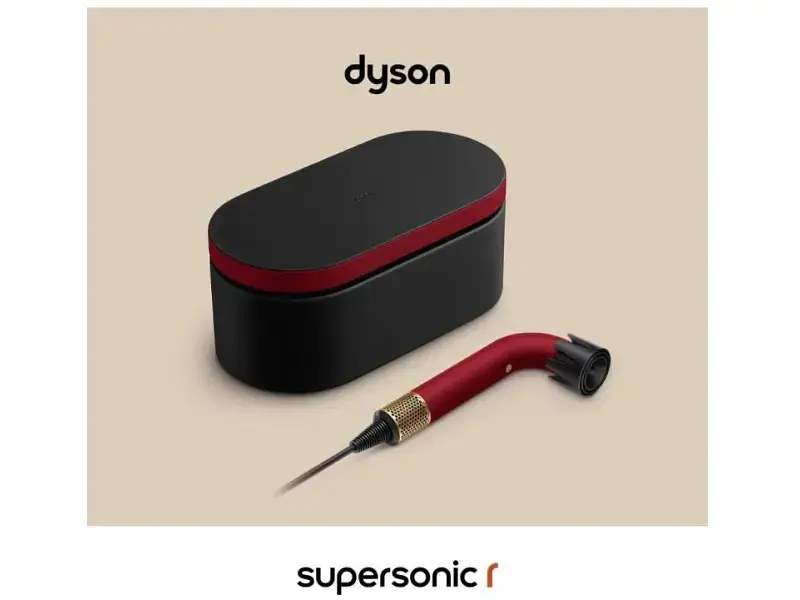 Фен Dyson Supersonic R HD17 Red Velvet/Gold Limitted Edition (493118-01) - фото 7