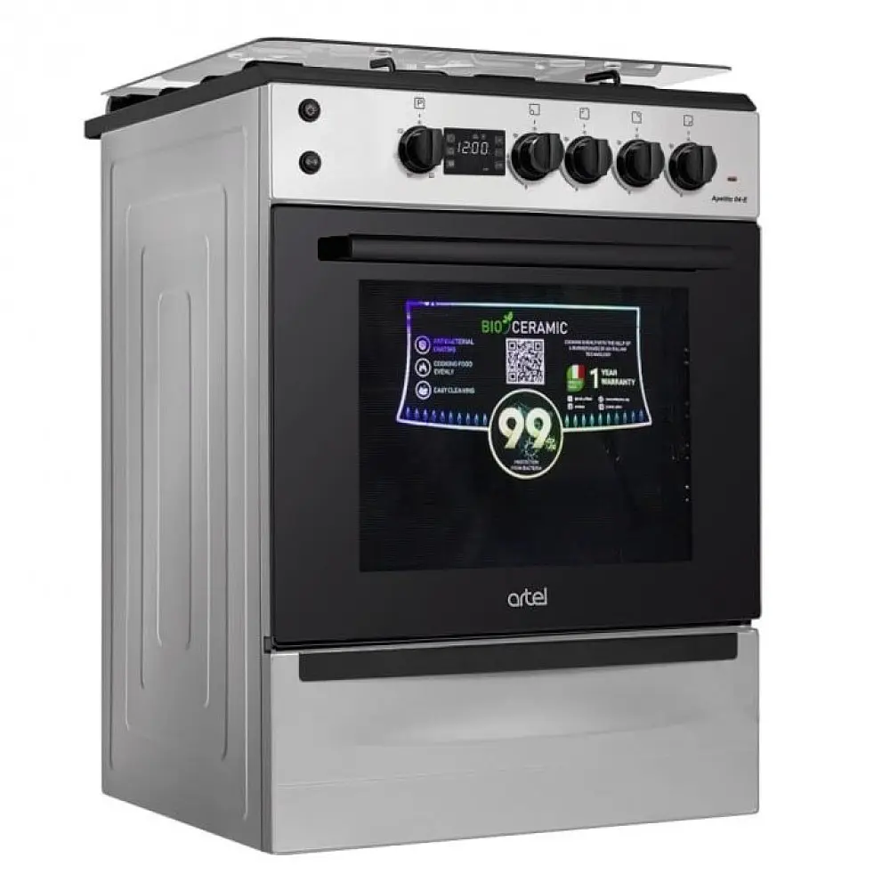 Плита комбінована Artel APETITO 04-E GREY - фото 2
