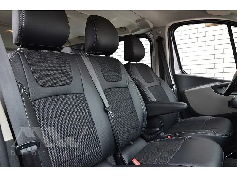 Авточохли модельні MW Brothers для Opel Vivaro ( 8 - 9 місць ) c 2014 - фото 7