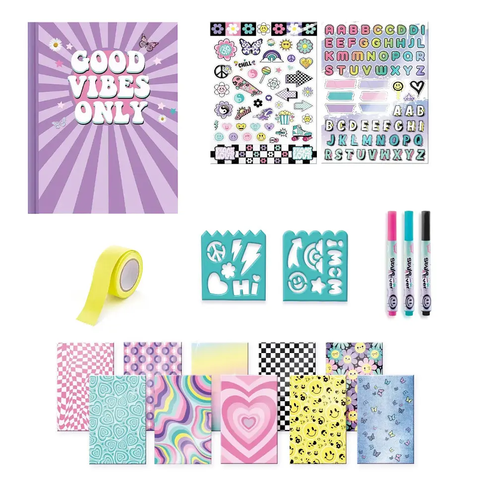Набір для творчості DIY Style 4 Ever "Cкрапбукінг Щоденник для таємниць" OFG298 - фото 4