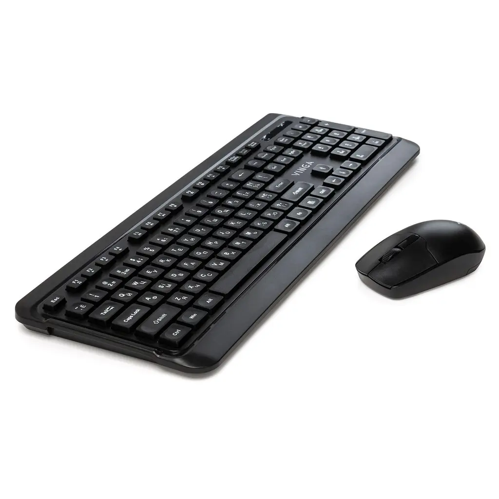 Комплект (Клавіатура та миша) Vinga KBSW-110 Wireless (KBSW-110) Black (KBSW-110 Black) - фото 4