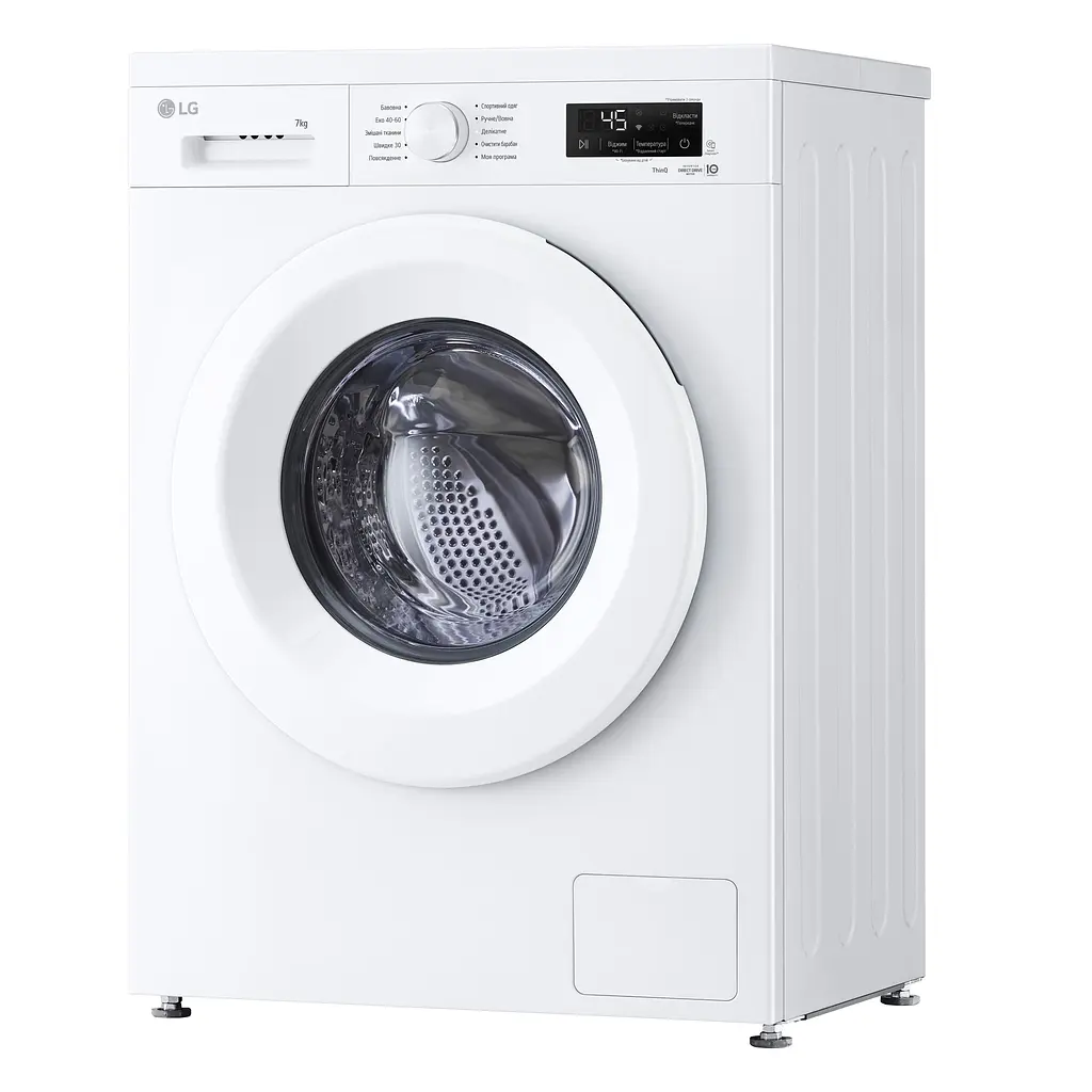 LG Пральна машина LG фронтальна, 7кг, 1200, A, 44см - фото 8