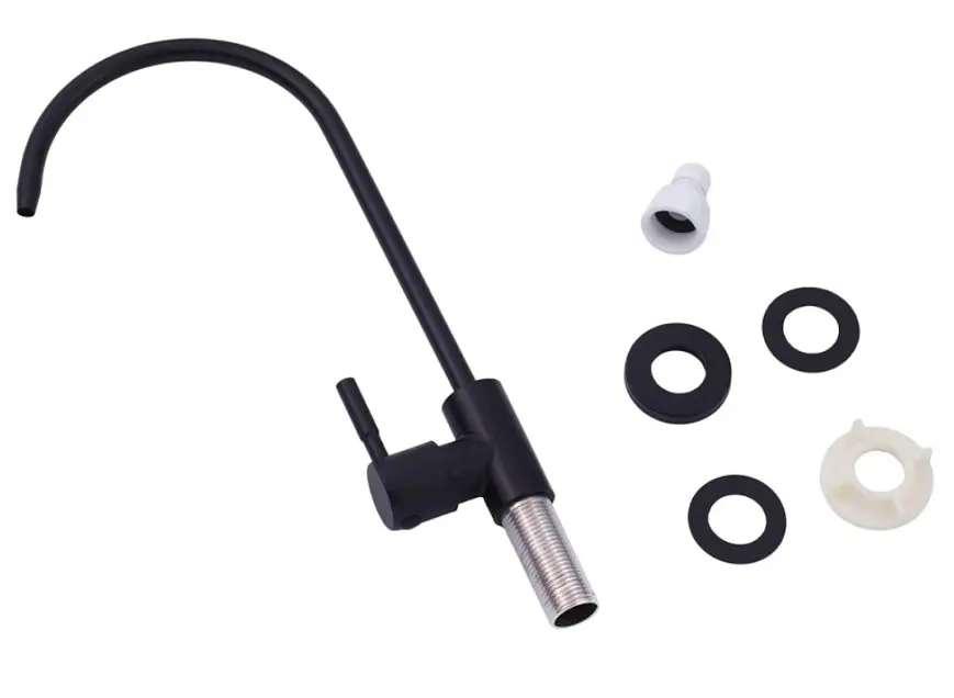 Кухонна мийка Kroner KRP KRP Schwarze - SET7545NB PVD (3.0/0.8 мм) (CV033805) - фото 8