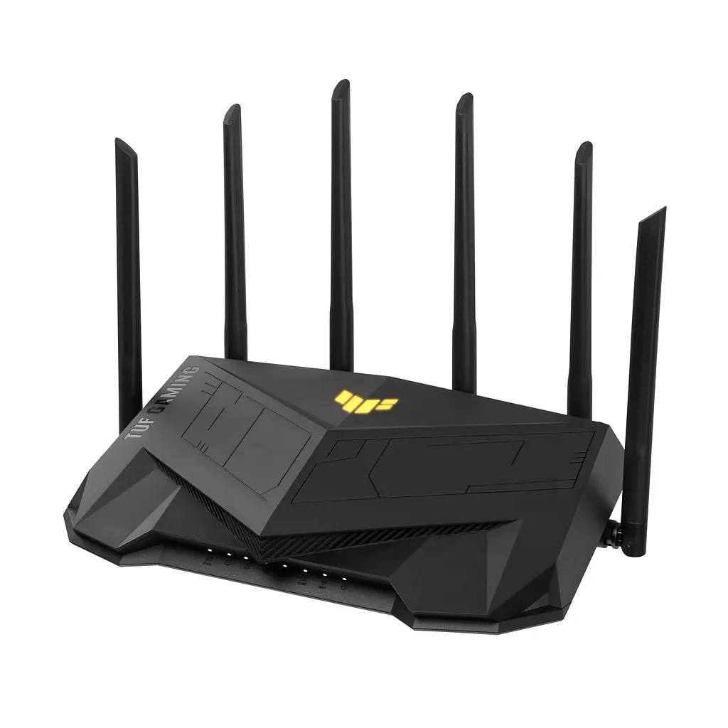 ASUS Маршрутизатор TUF-AX6000 4xGE LAN 1x2.5GE LAN 1x2.5GE WAN 1xUSB3.2 MU-MIMO OFDMA MESH gaming AURA RGB - фото 2