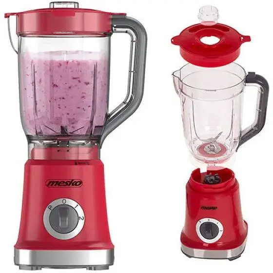 Блендер стационарный Mesko MS 4079 1000 Вт 2 скорости 1.8 л - фото 9
