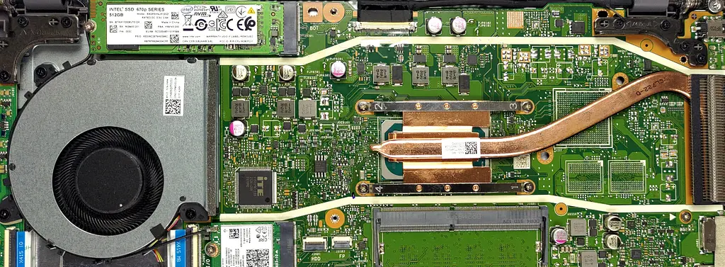 Вентилятор Asus кулер для моделей ноутбука X1500EA, X1500EP, D515, F515, M415, M515, R515, S415, S515, X415, X515 (13NB0SQ0T04011) Asus, 5V, 4pin - фото 2