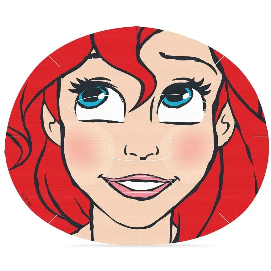 Маска для лица Mad Beauty Disney Princess Express Yourself Ариэль тканевая косметическая 25 мл - фото 2