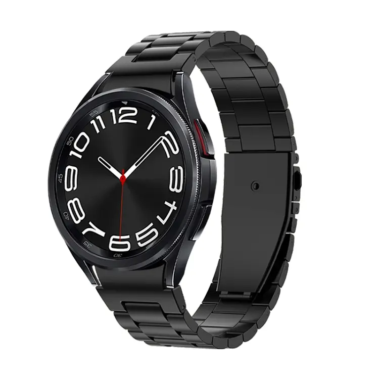 Ремінець сталевий класичний для BeWatch Samsung Galaxy Watch 7 Чорний (1120401.1) - фото 2