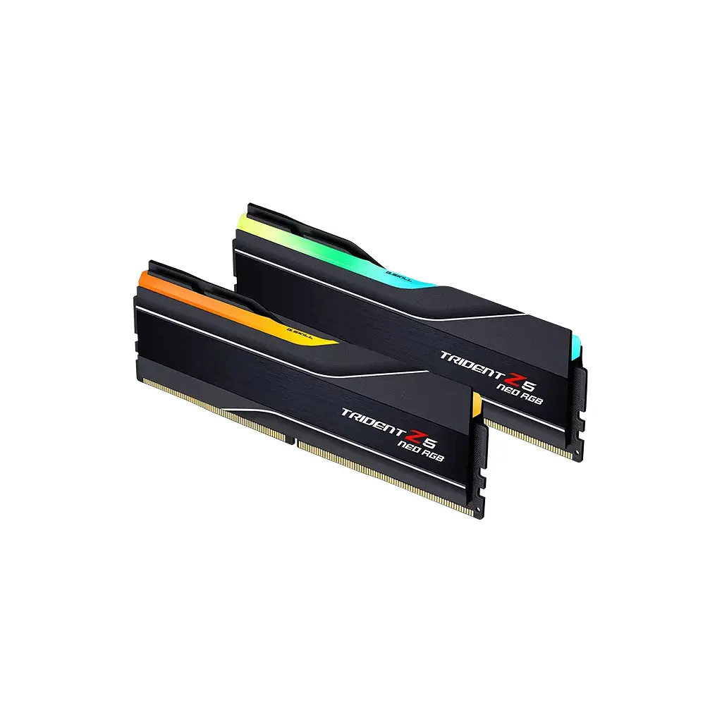 Модуль пам'яті для комп'ютера DDR5 32GB (2x16GB) 6400 MHz Trident Z5 Neo RGB Black G.Skill (F5-6400J3239G16GX2-TZ5NR) - фото 3