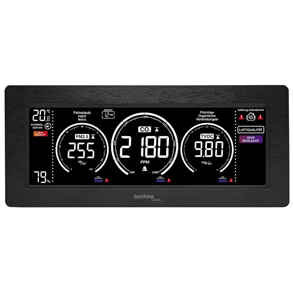 Метеостанція Technoline WL1035 Black (WL1035) - фото 10