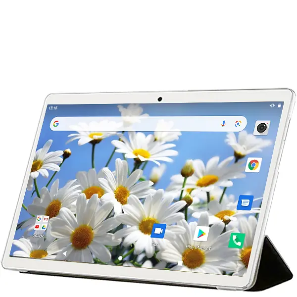 Планшет та чохол-книжка Adronix S 464 LTE IPS 10.1" 4GB/64GB Silver (1366) - фото 4