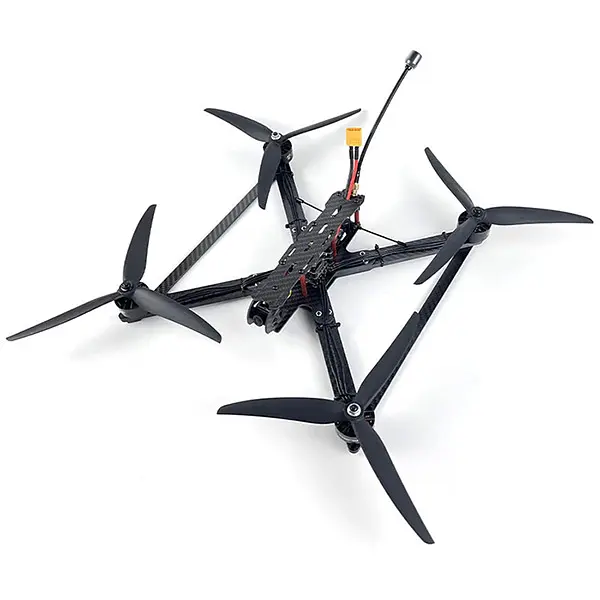 FPV дрон DarwinFPV X9 - квадрокоптер 9 дюймів, до 3 км, 170 км/год, вантаж 2,5 кг PNP (Без ресивера) - фото 5