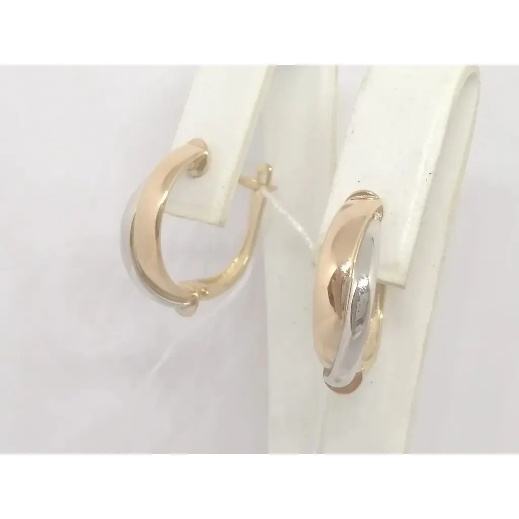 Золотые серьги Столичная Ювелирная Фабрика. 105761 - фото 2