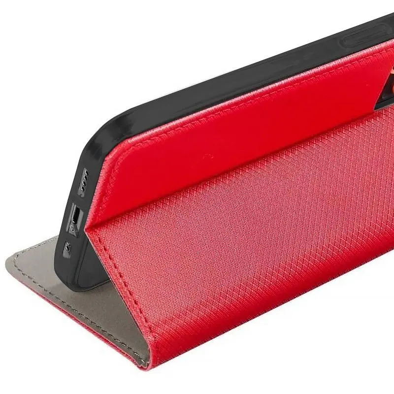 Чохол-книжка Epik Magnet для Xiaomi Redmi 12/Poco M6 Pro 5G Red - фото 3