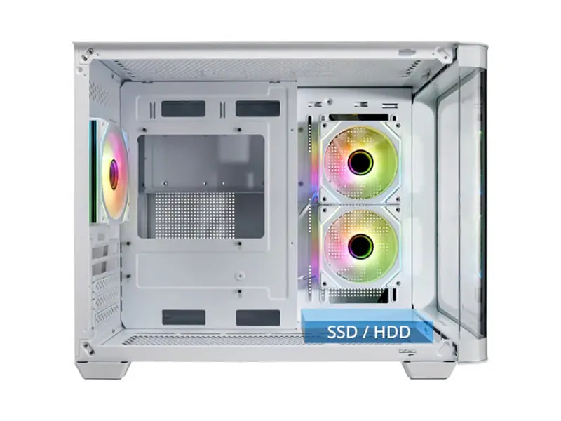 Корпус FSP S380 White (S380-WA) - фото 5