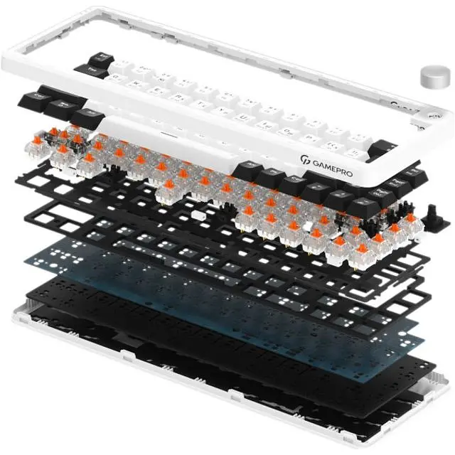 Клавіатура GamePro Asgard Valhalla MK210W Pro White [142212] - фото 4