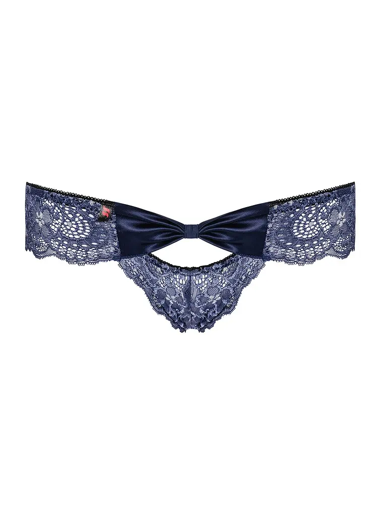 Трусики Obsessive Auroria L/XL синій - фото 5