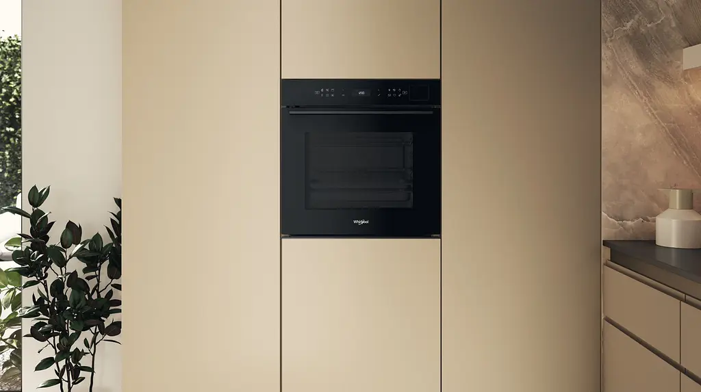 Whirlpool Духовий шафа електричний, 73л, A+, дисплей, конвекція, піроліз, телескопічні напрямні, чорний - фото 2