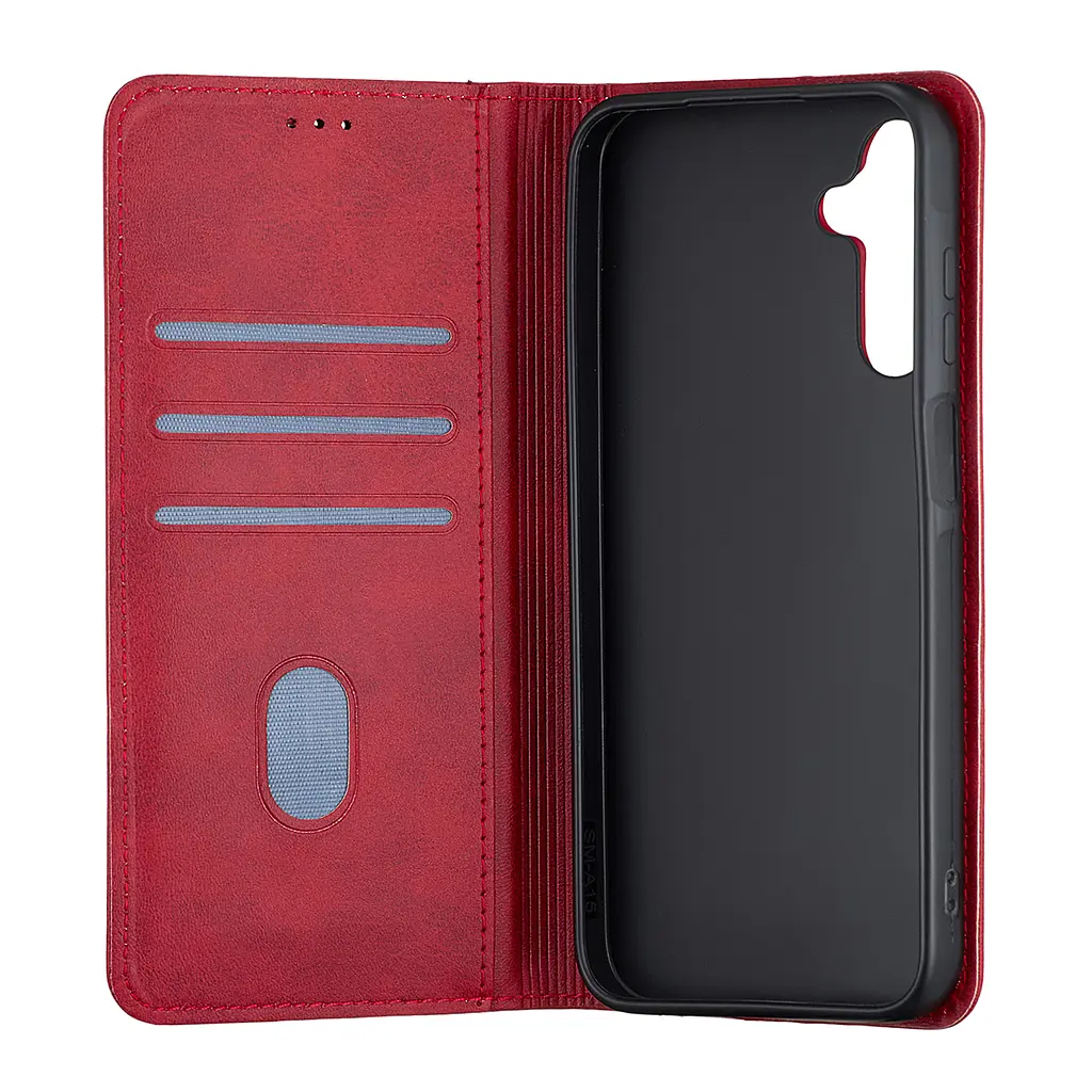 Чохол-книжка Premium Samsung A15 4G (A155)/A15 5G (A156) Dark Red - фото 2