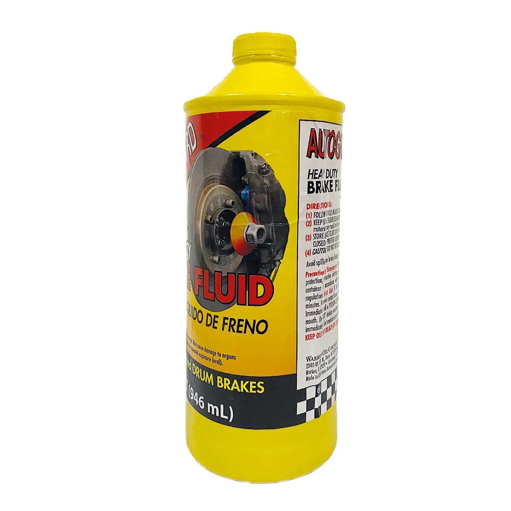 Гальмівна рідина Autoguard Brake Fluid DOT 3, 0,946л. - фото 2