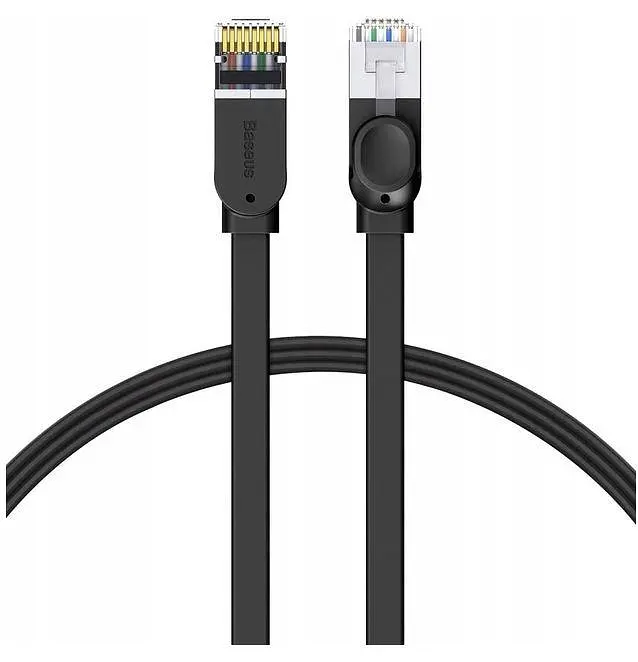 Кабель для інтернету плоский Baseus Six types of RJ45 Gigabit network cable 3m (PCWL-C01)