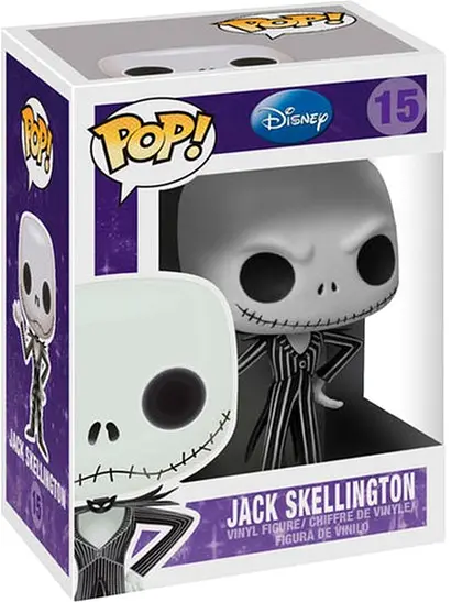 Фігурка Funko Pop Фанко Поп Кошмар перед різдвом Джек Jack The Nightmare Before Christmas 10 см NBС JS 15 - фото 3