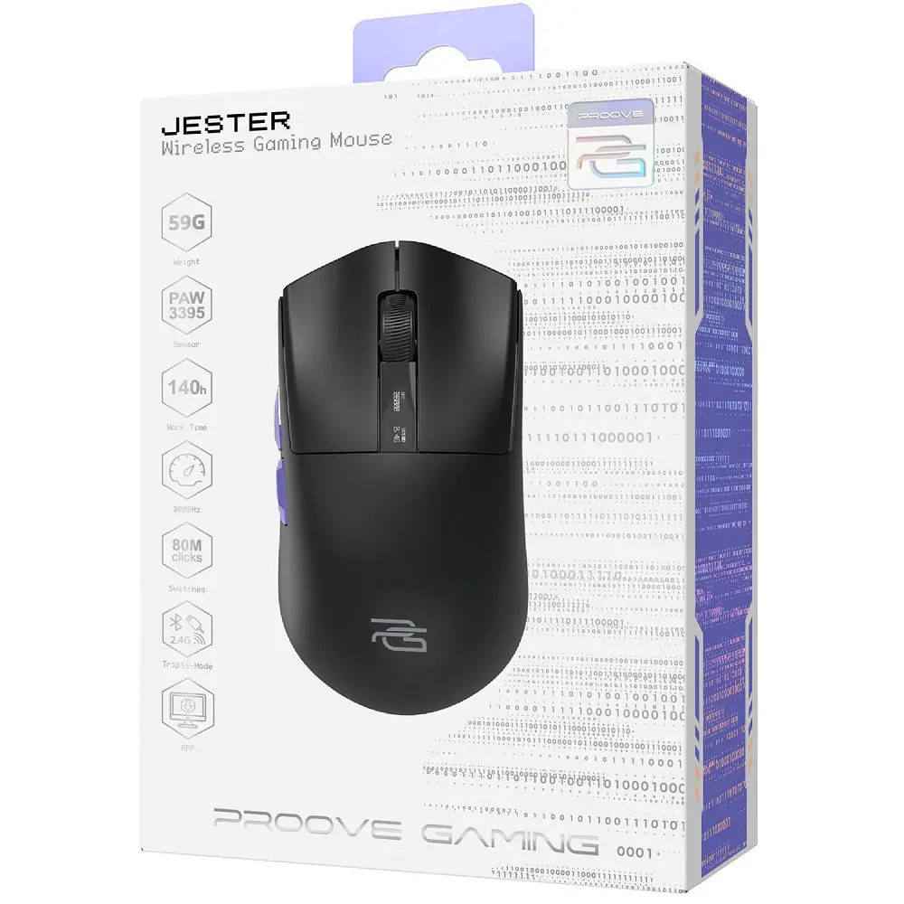 Бездротова ігрова миша Proove Gaming Jester 8K, в асортименті - фото 2