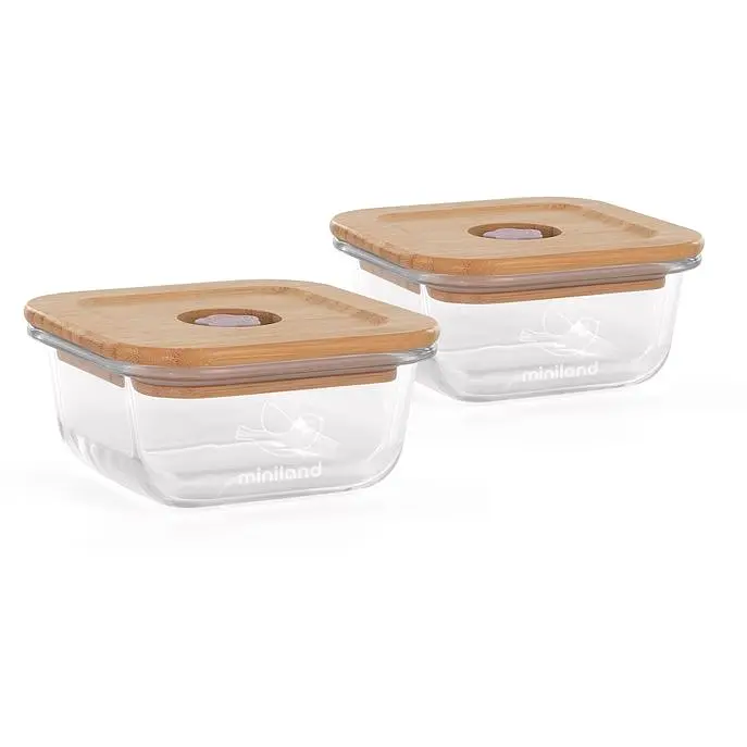 Термосумка з контейнерами Miniland pack-2-go ecoSquare Chip (89548) - фото 3