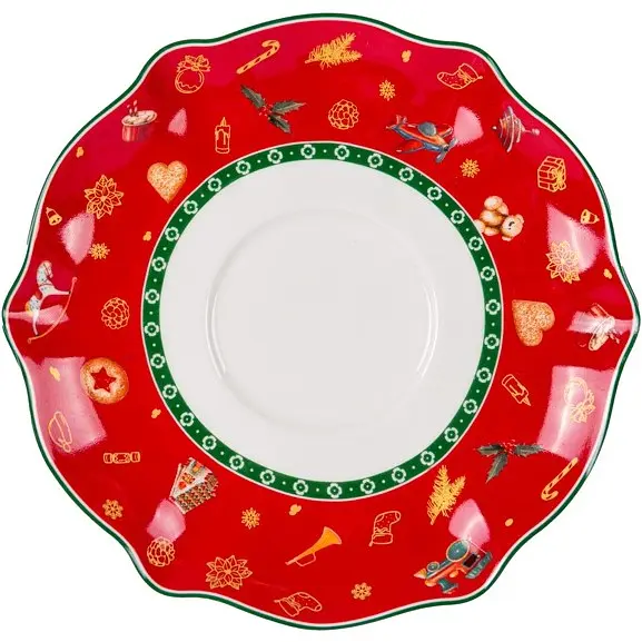 Чайный набор Lefard Christmas Delight, 250 мл, белый с красным (985-147) - фото 4