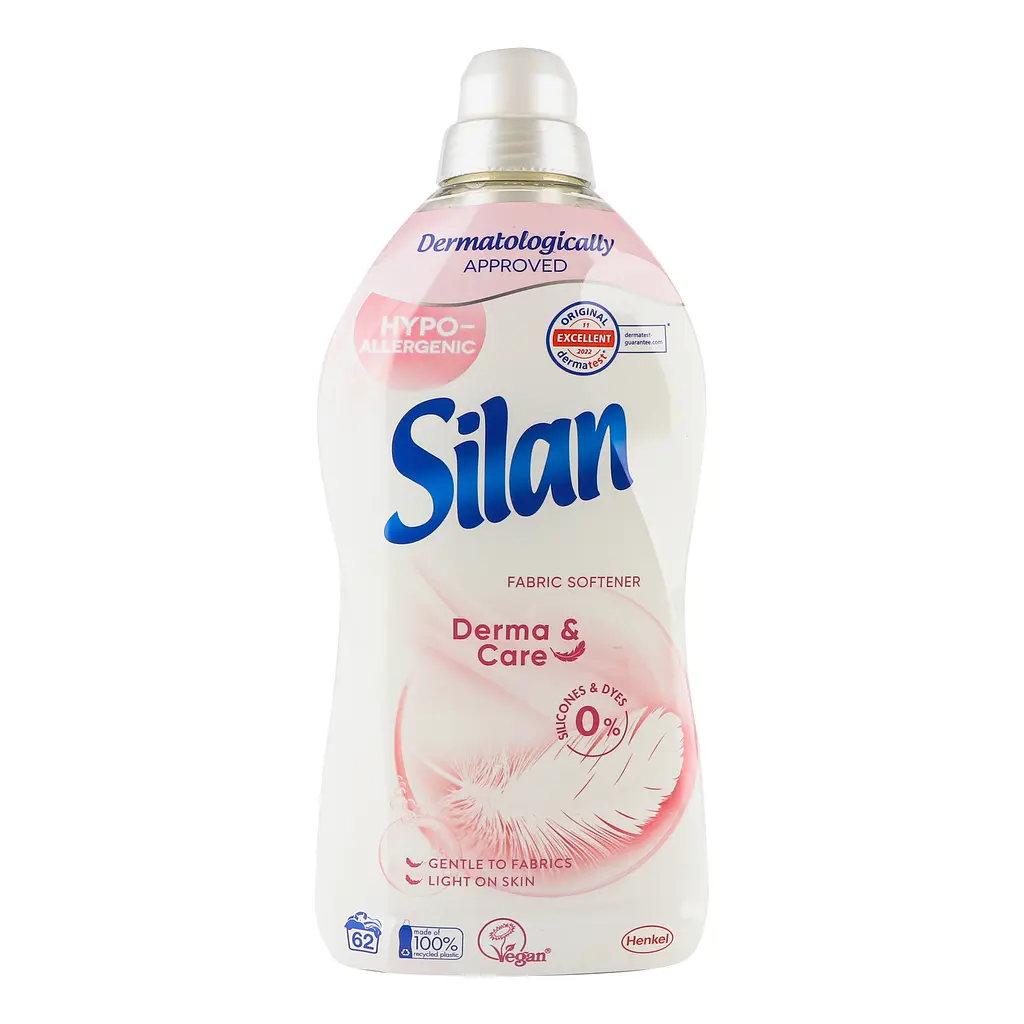 Ополіскувач-кондиціонер для білизни Silan Derma&Care, 1364 мл - фото 2