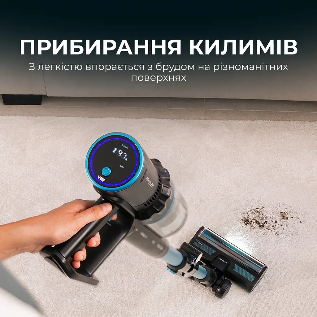 Беспроводной пылесос Cecotec Conga Rockstar 3500 Storm Pet Flex - фото 8