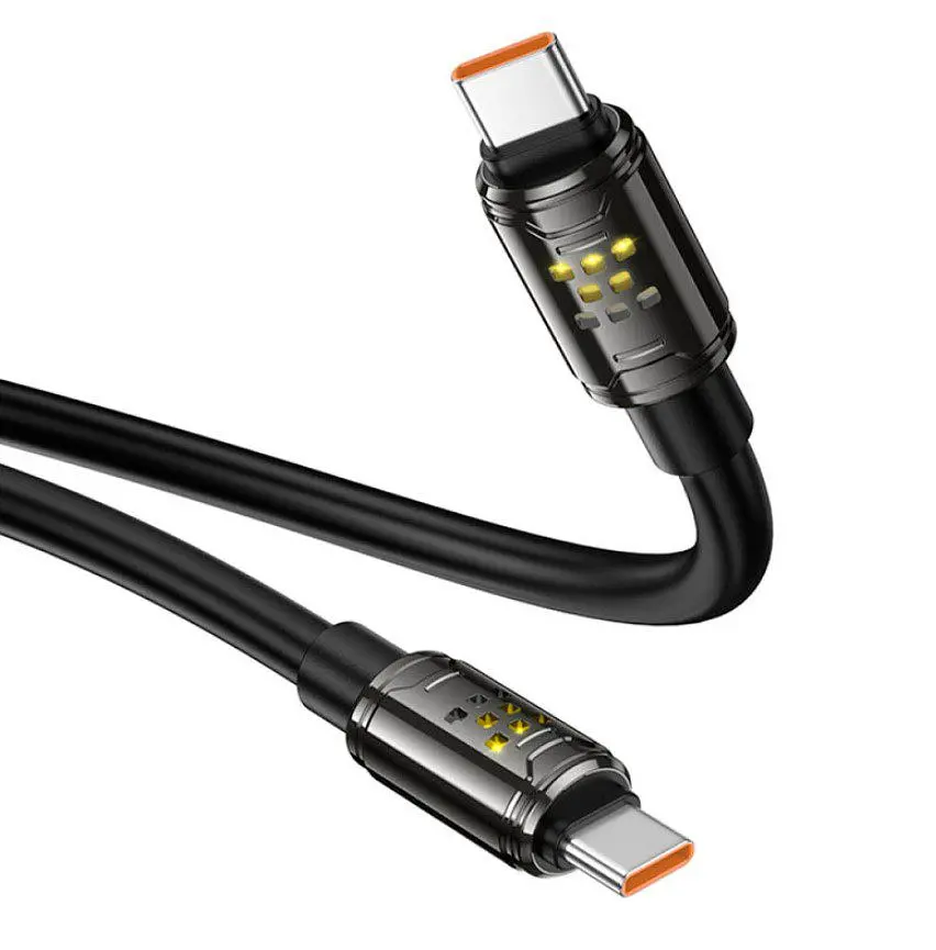 Кабель Type-C - Type-C HOCO U-143 240W PD3.1 charging data cable 1.2m - фото 4