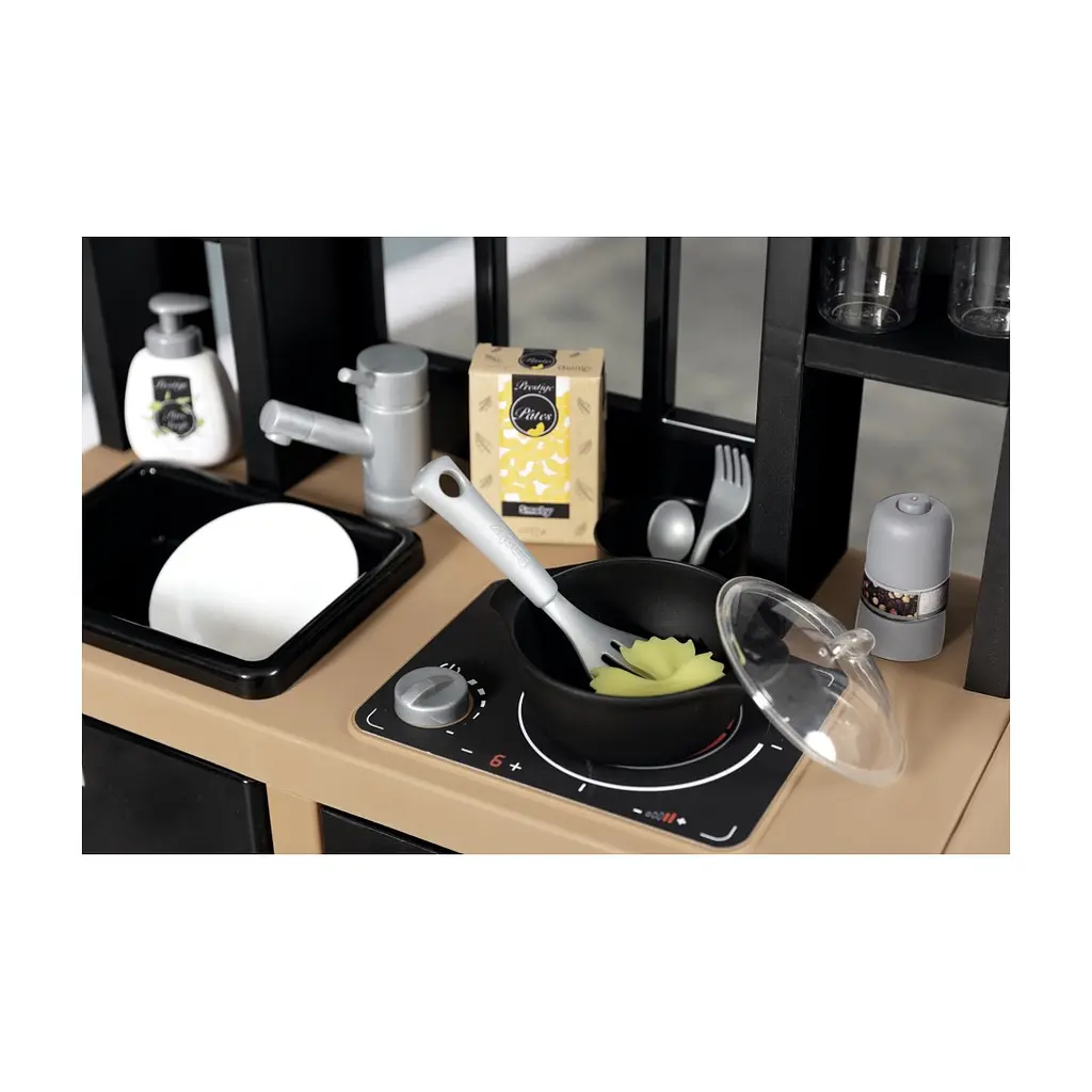 Игровой набор Smoby Интерактивная кухня Лофт с кофеваркой, аксессуарами и звуковым эффектом (312600) - фото 7