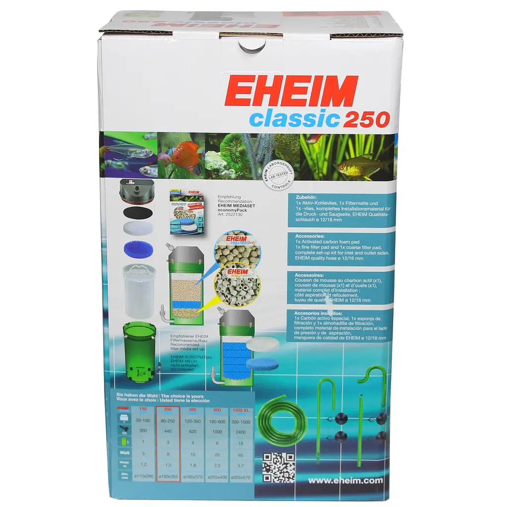 Зовнішній фільтр Eheim classic 250 Plus (2213020) - фото 3