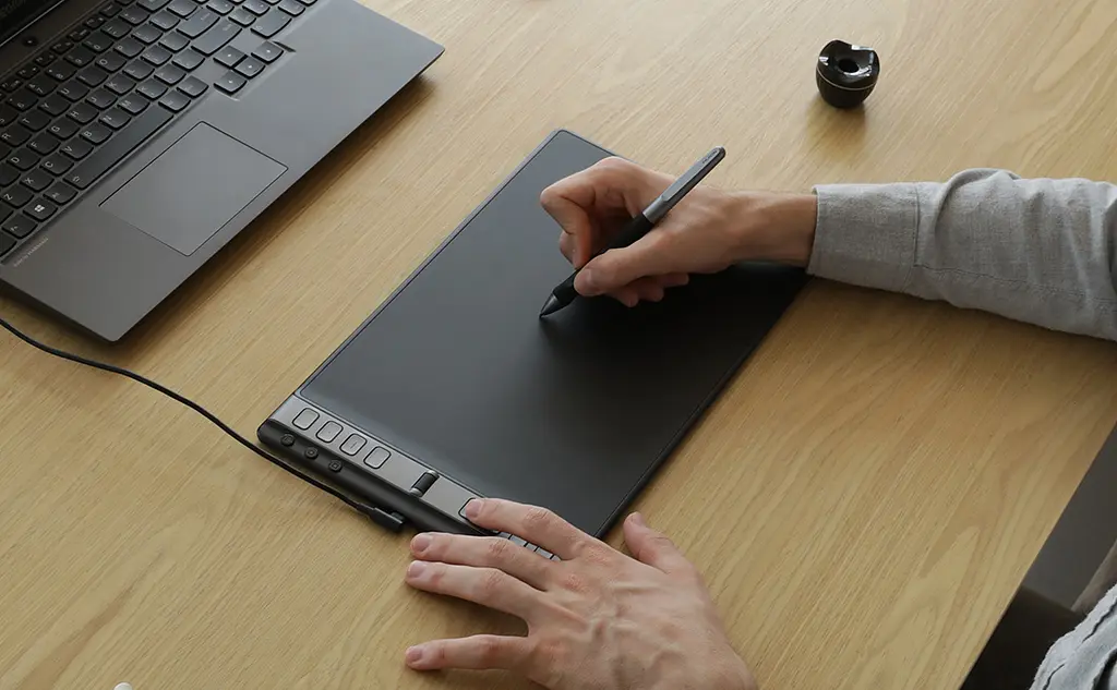 Huion Графічний планшет 10.5"x6.56" H1061P чорний - фото 2