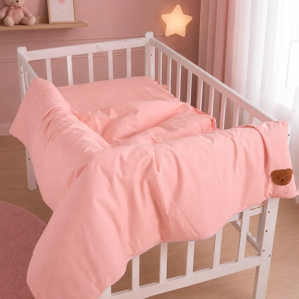 Дитяча постільна білизна MIRSON LITTLE KIDS Poplin Edition Teddy Bear Sandy 110х160см (2200013086390) - фото 10