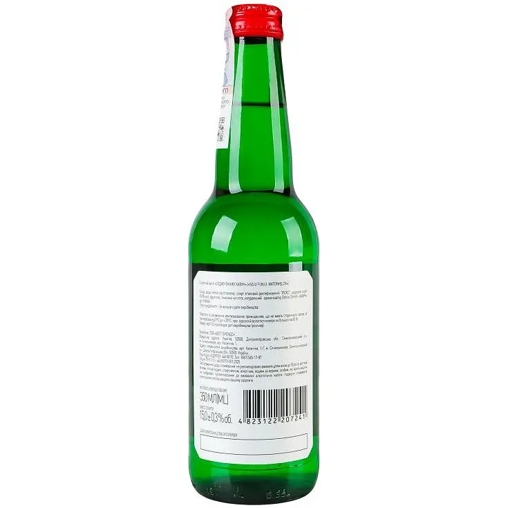 Соджу FUNJU Watermelon 15% 0.35л - фото 3